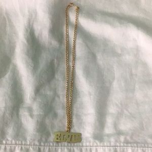 Elvis gumball machine style necklace